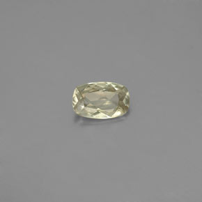 0.50カラットの天然グリーン/ピンクカラーチェンジダイアスポア（6.5×4.2 mm・クッションカット）
