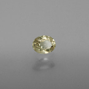 0.32カラットの天然グリーン/ピンクカラーチェンジダイアスポア（4.7×3.7 mm・オーバルカット）