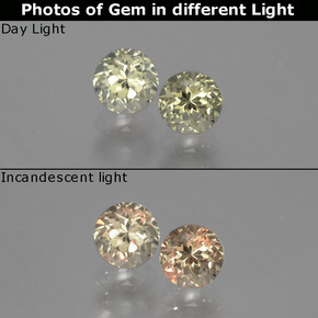 自然派の商品を探す ct グリーン/ピンク 色が変わるダイアスポア 宝石, ラウンドカット, トルコ からGemSelectで. 在庫あり、世界各国へ発送!