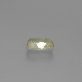 0.78カラットの天然グリーン/ピンク色が変わるダイアスポア、クッションカット、VS-SI