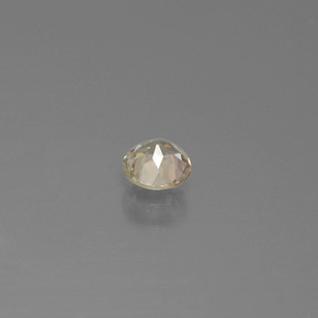 0.36カラットの天然グリーン/ピンクカラーチェンジダイアスポア（4.55 mm・ラウンドカット）