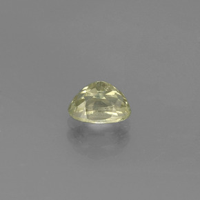 0.92カラットの天然グリーン/ピンクカラーチェンジダイアスポア（6.6×4.6 mm・オーバルカット）
