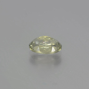 1.14カラットの天然グリーン/ピンクカラーチェンジダイアスポア（7.6×5.3 mm・オーバルカット）