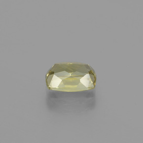 1.45カラットの天然グリーン/ピンク色が変わるダイアスポア、クッションカット、VVS-VS