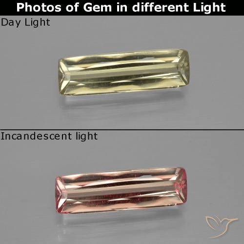 3.05ct 天然 薄いイエロー カラーチェンジディアスポラ, クッション, VVS-VS