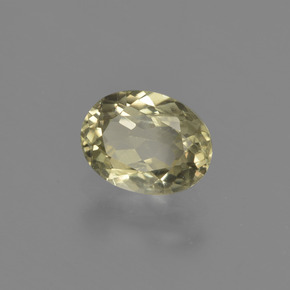 1.07カラットの天然グリーン/ピンク色が変わるダイアスポア、オーバルカット、VS