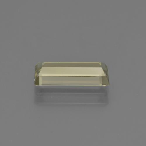 1.43カラットの天然茶色がかった黄色カラーチェンジダイアスポア（10.7×4.4 mm・バゲット）