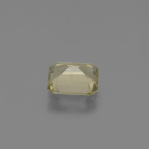 1.17カラットの天然グリーン/ピンクカラーチェンジダイアスポア（7×5.6 mm・エメラルドカット）
