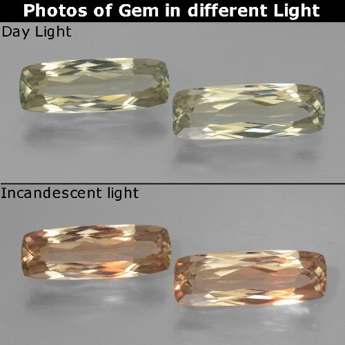 自然派の商品を探す 4.16ct ライトイエロー 色が変わるダイアスポア 宝石, クッションカット, トルコ からGemSelectで. 在庫あり、世界各国へ発送!