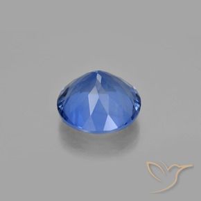 13.60カラットの天然ダークブルー色が変わるフローライト、ラウンド、VS