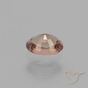 0.43カラットの天然ヒッコリーブラウンカラーチェンジガーネット（5.1×3.5 mm・オーバルカット）