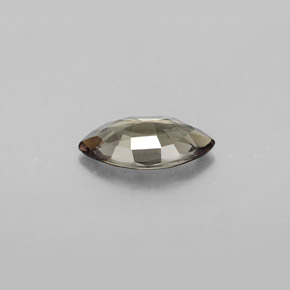 1.34カラットの天然緑がかった茶〜レッドピンクカラーチェンジガーネット（10.2×5.4 mm・マーキス）