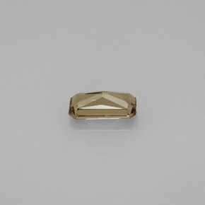 0.75カラットの天然緑ががかったブラウンからレッドピンクカラーチェンジガーネット、エメラルドカット、VVS-VS