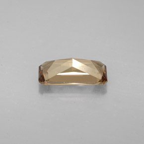 1.44カラットの天然ゴールドブラウンからオレンジカラーチェンジガーネット、エメラルドカット、VS