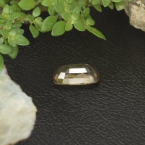 1.14カラットの天然ゴールドカラーチェンジガーネット、クッションカット、VS-SI