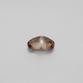 1.57カラットの天然ペカンブラウンカラーチェンジガーネット（8.1×6.1 mm・オーバルカット）