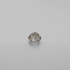 0.38カラットの天然ゴールデンブラウン〜オレンジカラーチェンジガーネット（4.09 mm・ラウンドカット）