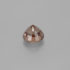 1.30カラットの天然ゴールドブラウンからオレンジカラーチェンジガーネット、ラウンドカット、VVS