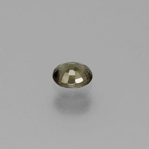 0.53カラットの天然グリーンからレッドピンクカラーチェンジガーネット、オーバルカット、VS