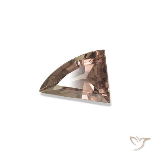 0.30カラットの天然ダークブラウンカラーチェンジサファイア、ファンシーシェイプ、VVS-VS