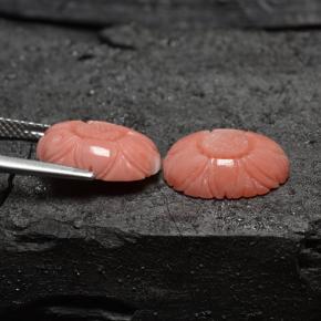 自然派の商品を探す 7.86ct サーモン サンゴ 宝石, フラワーカット, オーストラリア からGemSelectで. 在庫あり、世界各国へ発送!