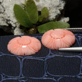 自然派の商品を探す 7.41ct ミディアムピンク サンゴ 宝石, フラワーカット, オーストラリア からGemSelectで. 在庫あり、世界各国へ発送!