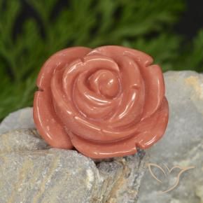 14.58カラットの天然Salmon Pink  サンゴ、ファンシー、オペーク
