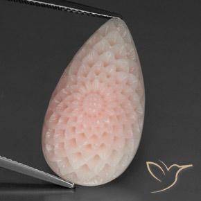 21.17ct 天然 ライトピンク サンゴ, ファンシー, オペーク, Photo A