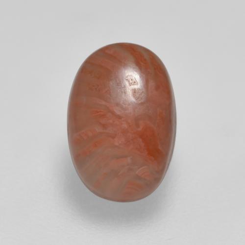 2.11カラットの天然マルチカラーサンゴ（8.6×6 mm・オーバルカット）