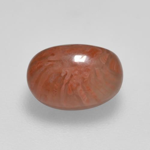 2.11カラットの天然マルチカラーサンゴ（8.6×6 mm・オーバルカット）