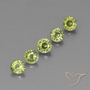 Shop natural 1.79ct Olive Green  デマントイドガーネット gems, ラウンド, from ナミビア at GemSelect. In stock, global shipping!