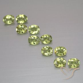 Shop natural 2.09ct ウォームアーシーグリーン デマントイドガーネット gems, 楕円形, from ナミビア at GemSelect. In stock, global shipping!