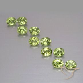 Shop natural 2.54ct ミディアムグリーン デマントイドガーネット gems, 楕円形, from ナミビア at GemSelect. In stock, global shipping!