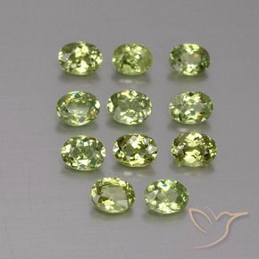 Shop natural 1.83ct オリーブグリーン デマントイドガーネット gems, 楕円形, from ナミビア at GemSelect. In stock, global shipping!