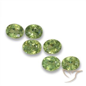 Shop natural 1.81ct ウォームグリーン デマントイドガーネット gems, 楕円形, from ナミビア at GemSelect. In stock, global shipping!