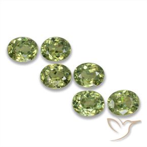 Shop natural 1.73ct オリーブグリーン デマントイドガーネット gems, 楕円形, from ナミビア at GemSelect. In stock, global shipping!