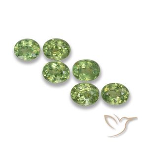 Shop natural 1.91ct フォレストグリーン デマントイドガーネット gems, 楕円形, from ナミビア at GemSelect. In stock, global shipping!