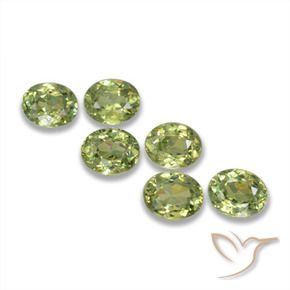 Shop natural 1.98ct 黄みがかったグリーン デマントイドガーネット gems, 楕円形, from ナミビア at GemSelect. In stock, global shipping!