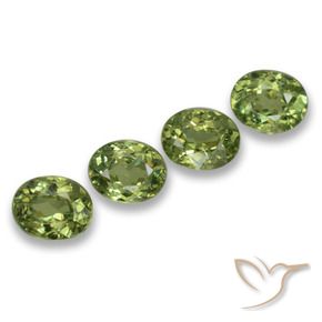 Shop natural 1.27ct フォレストグリーン デマントイドガーネット gems, 楕円形, from ナミビア at GemSelect. In stock, global shipping!