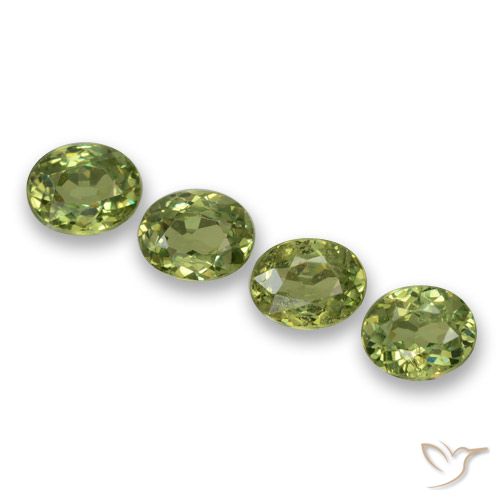Shop natural 1.25ct ライトグリーン デマントイドガーネット gems, 楕円形, from ナミビア at GemSelect. In stock, global shipping!