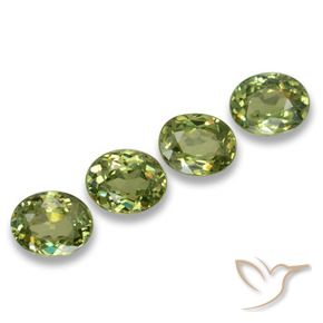 Shop natural 1.23ct オリーブグリーン デマントイドガーネット gems, 楕円形, from ナミビア at GemSelect. In stock, global shipping!