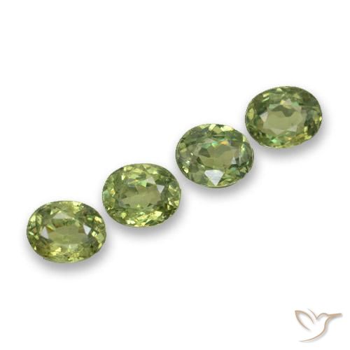 Shop natural 1.80ct ミディアムグリーン デマントイドガーネット gems, 楕円形, from ナミビア at GemSelect. In stock, global shipping!