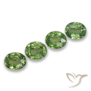 Shop natural 1.66ct ウォームグリーン デマントイドガーネット gems, 楕円形, from ナミビア at GemSelect. In stock, global shipping!