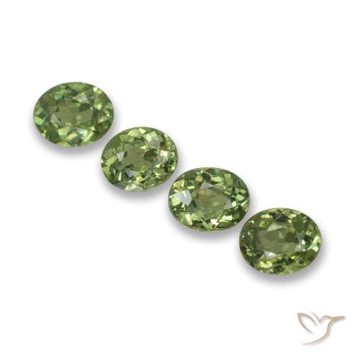 Shop natural 1.44ct フォレストグリーン デマントイドガーネット gems, 楕円形, from ナミビア at GemSelect. In stock, global shipping!