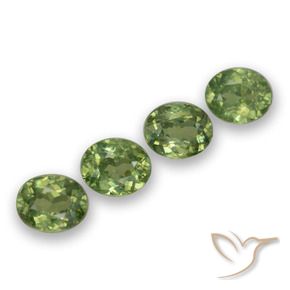 Shop natural 1.65ct ウォームグリーン デマントイドガーネット gems, 楕円形, from ナミビア at GemSelect. In stock, global shipping!