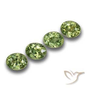 Shop natural 1.46ct フォレストグリーン デマントイドガーネット gems, 楕円形, from ナミビア at GemSelect. In stock, global shipping!
