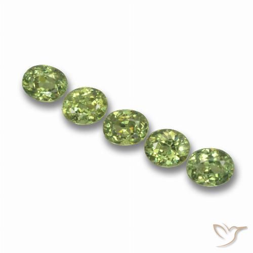 Shop natural 1.86ct フォレストグリーン デマントイドガーネット gems, 楕円形, from ナミビア at GemSelect. In stock, global shipping!