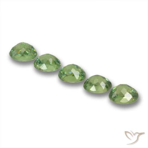 Shop natural 1.84ct ウォームグリーン デマントイドガーネット gems, 楕円形, from ナミビア at GemSelect. In stock, global shipping!