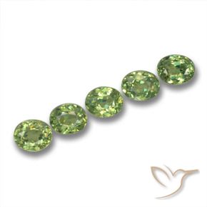 Shop natural 1.89ct フォレストグリーン デマントイドガーネット gems, 楕円形, from ナミビア at GemSelect. In stock, global shipping!