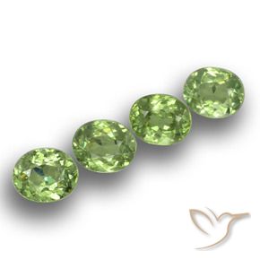 Shop natural 1.77ct ミディアムグリーン デマントイドガーネット gems, 楕円形, from ナミビア at GemSelect. In stock, global shipping!